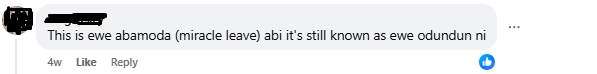 Excerpt from Facebook discussion